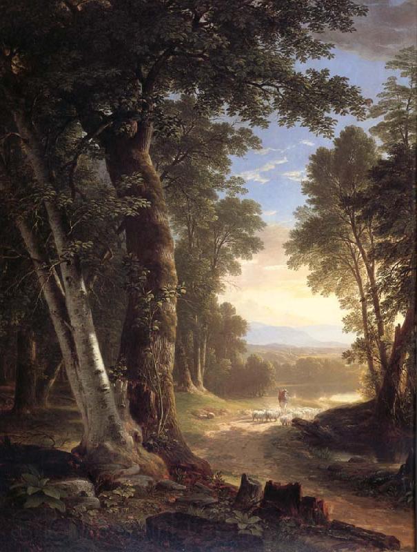 Asher Brown Durand Les hetres Germany oil painting art